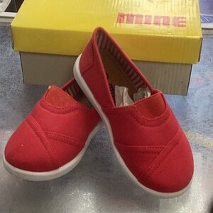 Mine Red Sneakers Casual Slip-On